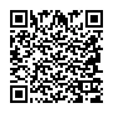 Codice QR per il numero di telefono +2694711634