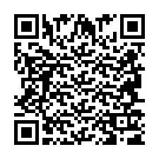 Codice QR per il numero di telefono +2694711672
