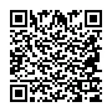 Codice QR per il numero di telefono +2694711673