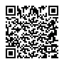 Codice QR per il numero di telefono +2694711695