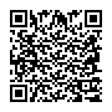 Codice QR per il numero di telefono +2694711714