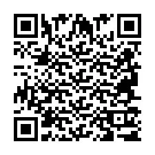 QR-koodi puhelinnumerolle +2694711723