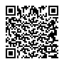 Codice QR per il numero di telefono +2694711762