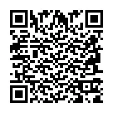 Código QR para número de teléfono +2694711804