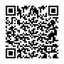 Código QR para número de telefone +2694711815