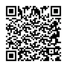 Kod QR dla numeru telefonu +2694711820