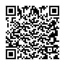 QR Code สำหรับหมายเลขโทรศัพท์ +2694711830