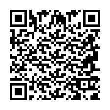 QR код за телефонен номер +2694711835