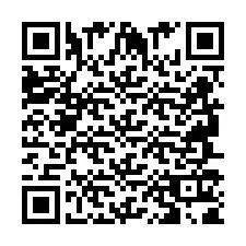 QR Code pour le numéro de téléphone +2694711864