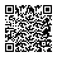 Kode QR untuk nomor Telepon +2694711867