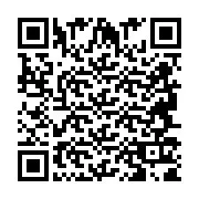 Kode QR untuk nomor Telepon +2694711872