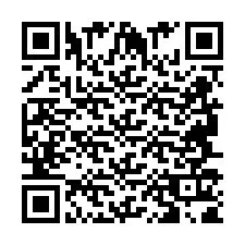 QR-code voor telefoonnummer +2694711876