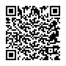 QR Code สำหรับหมายเลขโทรศัพท์ +2694711887