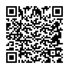 QR-code voor telefoonnummer +2694711897