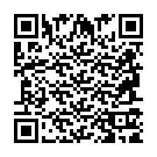 Código QR para número de telefone +2694711901