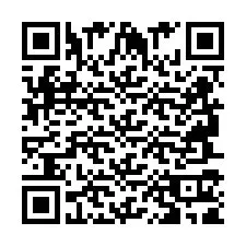 QR-code voor telefoonnummer +2694711904