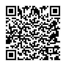 QR kód a telefonszámhoz +2694711909