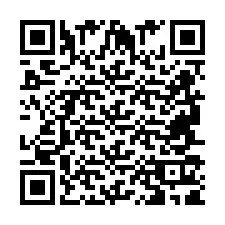 Código QR para número de teléfono +2694711937