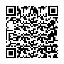 QR-koodi puhelinnumerolle +2694711945