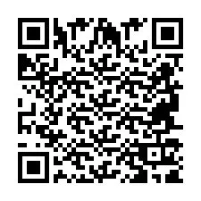 Código QR para número de teléfono +2694711957