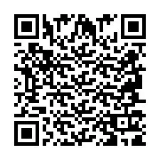 Código QR para número de teléfono +2694711958