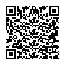 QR kód a telefonszámhoz +2694711963