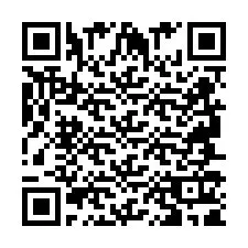 Código QR para número de telefone +2694711968