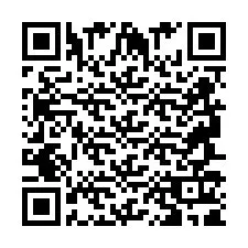 QR код за телефонен номер +2694711971