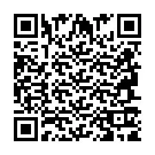 QR-code voor telefoonnummer +2694711990