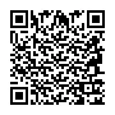 Codice QR per il numero di telefono +2694712050