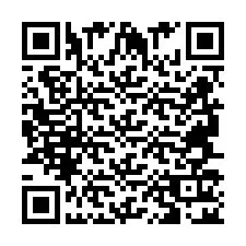 QR-code voor telefoonnummer +2694712073