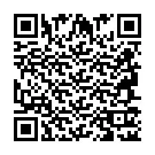 QR-code voor telefoonnummer +2694712120