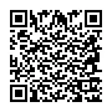 Codice QR per il numero di telefono +2694712190