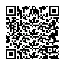 Codice QR per il numero di telefono +2694712322