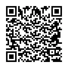 Codice QR per il numero di telefono +2694712337