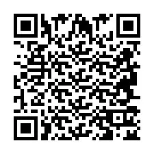 Codice QR per il numero di telefono +2694712432