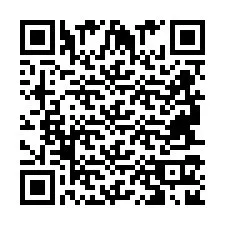 Codice QR per il numero di telefono +2694712807