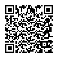 Código QR para número de telefone +2694713001