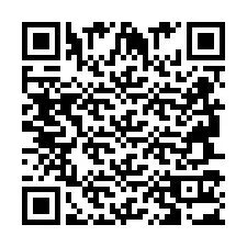 QR Code pour le numéro de téléphone +2694713010