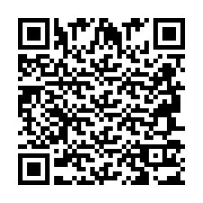 QR-koodi puhelinnumerolle +2694713020