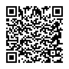 QR Code pour le numéro de téléphone +2694713071