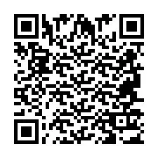 QR-koodi puhelinnumerolle +2694713077