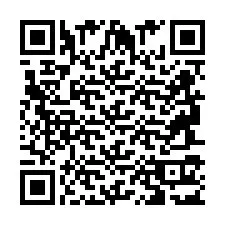 QR Code pour le numéro de téléphone +2694713101