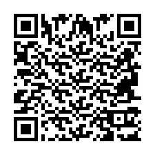 QR-код для номера телефона +2694713107