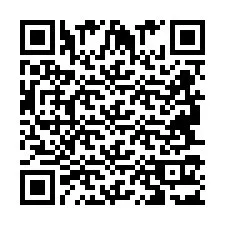 Codice QR per il numero di telefono +2694713116