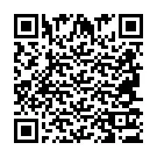 Codice QR per il numero di telefono +2694713233