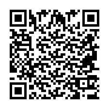 Codice QR per il numero di telefono +2694713697