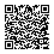 QR-код для номера телефона +2694713698