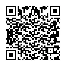 Codice QR per il numero di telefono +2694713818