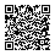 QR-koodi puhelinnumerolle +2694713820